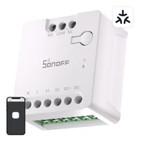SONOFF MINI-D viedais WiFi Matter slēdzis (AC/DC 12-48V, sausais kontakts)