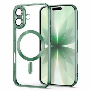 Tech-Protect MagFlex maciņš iPhone 17, matēti zaļš