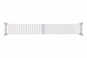 SVL33LWEGEU auduma siksniņa (M/L) Samsung Galaxy Watch8, balts