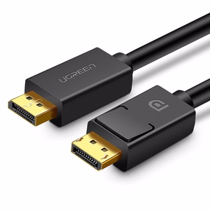 Kabeļa Ugreen DP102 no DisplayPort uz DisplayPort 1.0m melns