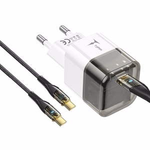 T-PHOX SIENAS LĀDĒTĀJS T-PP10 20W USB-C MELNS