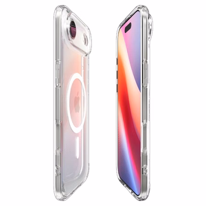 Spigen Ultra Hybrid MagSafe Case for iPhone 17 Air - Clear and White