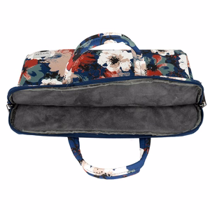 Wonder portfelis klēpjdatoram 15-16 collas zils un kamēlijas