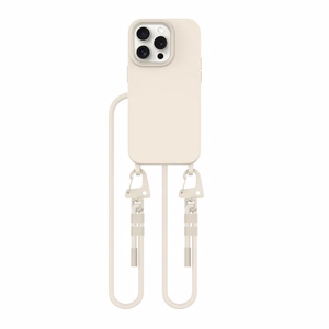 Tech-Protect MagNecklace Magnētiskais viedtālruņa apvalks iPhone 15 Pro - bēšs