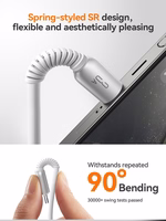 Joyroom S-A51 Cutting-Edge 3A USB-C kabelis 1,2 m pelēks