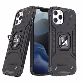 Wozinsky Ring Armor viedtālruņa apvalks IPHONE 14 PRO MAX melns