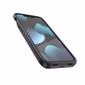 Tech-Protect PowerCase iPhone 12 mini / 13 mini ar 4700mAh portatīvo lādētāju - melna
