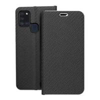 LUNA grāmatas apvalks Samsung A21s melns