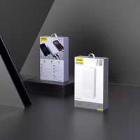 Dudao K10Pro portatīvais lādētājs 2.4A 20000mAh 2 x USB-A - balts