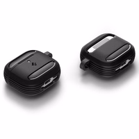Spigen Rugged Armor viedtālruņa apvalks AirPods 4 - melna