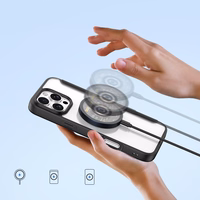 Dux Ducis Skin X Pro iPhone 16 Pro viedtālruņa apvalks ar MagSafe un atveramu vāciņu - melns