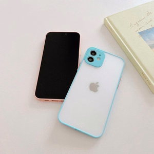 Milky Case silikona elastīgs caurspīdīgs viedtālruņa apvalks Samsung Galaxy A22 4G zils
