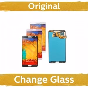 LCD displejs saderīgs ar Samsung N9005 Note 3 balts (atjaunots: Ķīna)