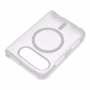 Caurspīdīgs matēts Forcell F-Protect 4sD-i Smoke Hybrid Premium vāciņš modelim iPhone Duo, saderīgs ar MagSafe