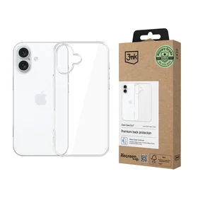 3mk Caurspīdīgs Apvalks Eco Apple iPhone 16 plus - caurspīdīgs
