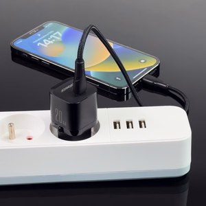 Mini lādētājs USB C 20W PD Joyroom JR-TCF02 - melns