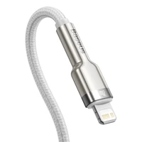 USB-C kabelis Lightning ierīcēm Baseus Cafule, PD, 20W, 1m (balts)