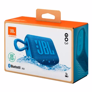 Bezvadu skaļrunis JBL GO 3 ECO, 4.2W, 5h, zils