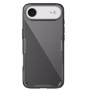 Nillkin Nature TPU Pro viedtālruņa apvalks iPhone 17 Air - Daļēji caurspīdīgs melns