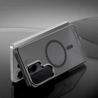 Rock Guard Touch Matēts Series Magnetic Maciņš for Samsung Galaxy S26 Plus melns