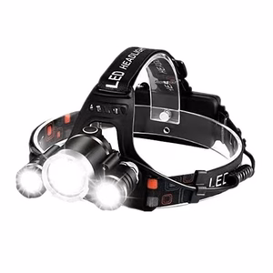 LED lukturītis uz galvas LC4 ūdensnecaurlaidīgs IP54
