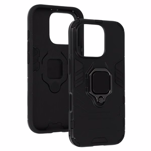 Ring Armor Case for Iphone 16 Pro Black