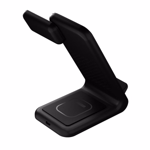 STM ChargeTree Swing 3-in-1 uzlādes stacija tālrunim, AirPods un Apple Watch, melna