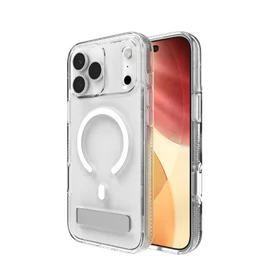 ZAGG Crystal Palace Snap KS Magnētiskais viedtālruņa apvalks iPhone 17 Pro Max – caurspīdīgs