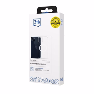 3mk Clear Magnētiskais viedtālruņa apvalks Apple iPhone 14 Plus - Caurspīdīgs