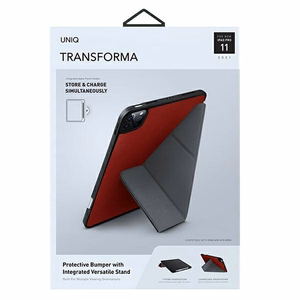 Uniq Transforma apvalks iPad Pro 11'' (2021) - sarkans