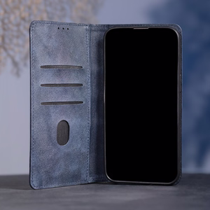 Viedais Seam maciņš for Xiaomi Redmi 15 4G EU / 15 5G EU (171,08 x 82,05 x 8,55) tumši zils