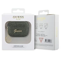 Guess GUAP2GLGSHA viedtālruņa apvalks (m) - zaļš Glitter Flake 4G Charm Collection