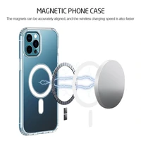 TEL PROTECT MagSilicone Caurspīdīgs Viedtālruņa apvalks Iphone 15 Plus