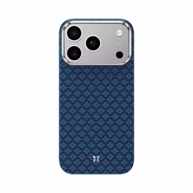 Benks Magnetic Armor Air Armor Grid Kevlar Case Metal Frame 600D (0070) priekš Iphone 17 Pro Max blue