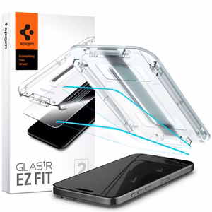 Spigen Glas.tR EZ Fit rūdītais stikls iPhone 15 Pro - 2 gab.