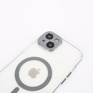 Moshi iGlaze MagSafe vāciņš ierīcei iPhone 15 Plus, caurspīdīgs ar “Meteorite Gray” krāsas detaļām