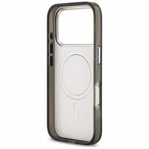 Чехол Karl Lagerfeld IML Aquarelle Karl & Logo MagSafe для iPhone 17 Pro (чёрный)