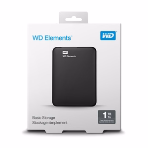 WD Elements ext portable HDD USB3.0 1TB