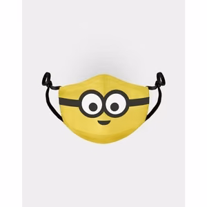 Minions aizsargājoša sejas maska ar trīskāršu filtru