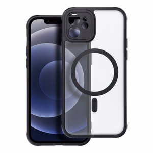 Чехол для iPhone 12 Full Matte Mag Cover совместимый с MagSafe чёрный