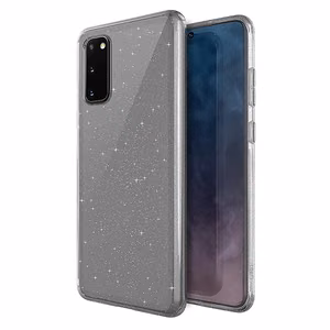 Uniq LifePro Tinsel viedtālruņa apvalks Samsung Galaxy S20+ - caurspīdīgs