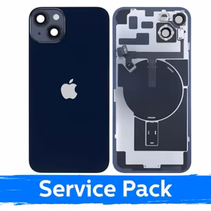 Aizmugurējais vāciņš, saderīgs ar Apple iPhone 14 Plus / Pusnakts melns / (Service Pack)