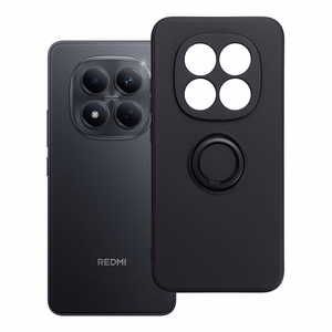 SILIKONA RING maciņš for XIAOMI Redmi Note 15 Pro 5G melns