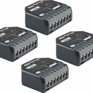 Komplekts no 4 Shelly 2PM Gen4 Zigbee/Matter kontrolieriem