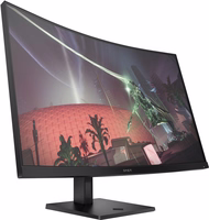 HP OMEN by HP 32c computer monitor 80 cm (31.5") 2560 x 1440 pixels Quad HD melns