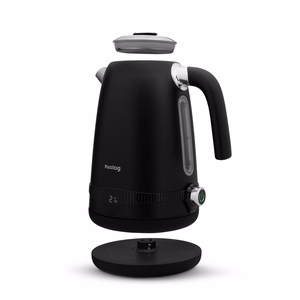 Huslog retro tējkanna ar temperatūras kontroli melna 1,7L 2200W