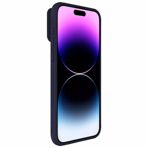 Nillkin CamShield Pro PC+TPU viedtālruņa apvalks Iphone 15 Pro Max violets
