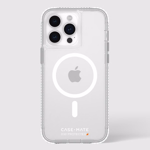 Case-Mate Ultra Tough+ D3O MagSafe vāciņš ierīcei iPhone 15 Pro Max, caurspīdīgs