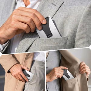 Tech-Protect Thorn RFID Wallet - Silver