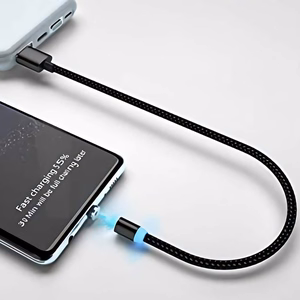 Spraudņa adapteris magnētiskajam USB kabelim Lightning sudraba